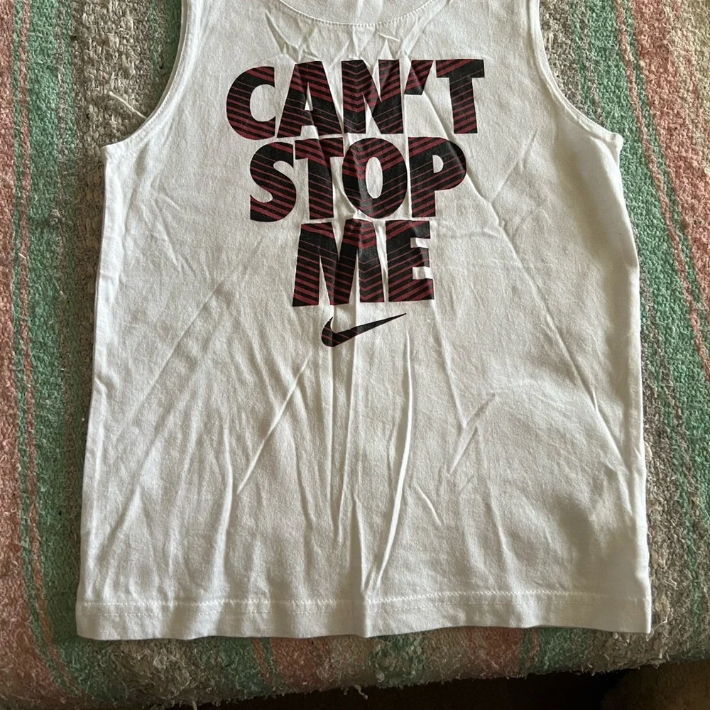 Nike Gray and Black Tank Top Athletic Style - Picture 5 of 5
